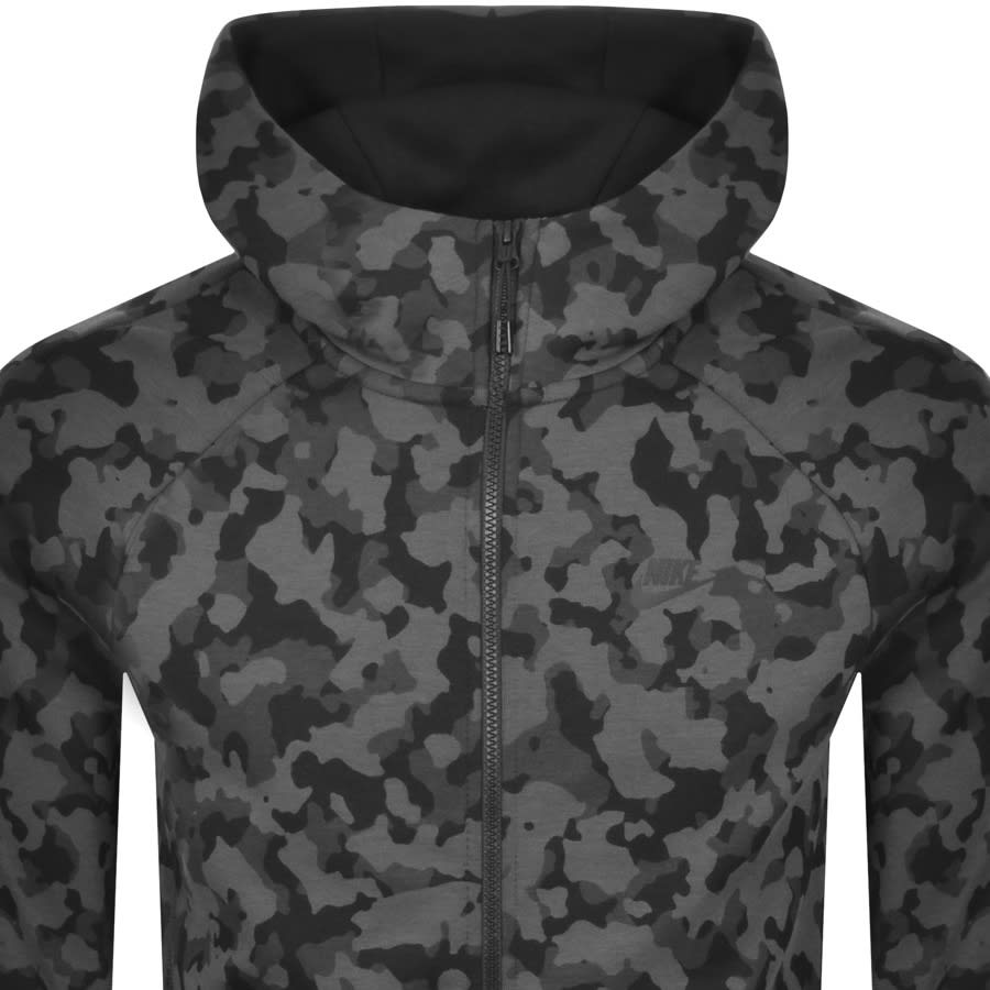 Alternative Image for ProductNike Full Zip Logo Hoodie Grey2